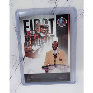 Jerry Rice 2022 Panini Score Football # FB-JR First Ballot San Francisco 49ers